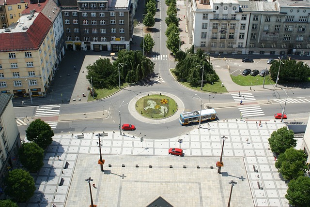 náměstí v Ostravě